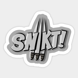 SNIKT! Sticker